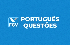 Banner com arte do curso: Isolado: Português - FGV - Mourão