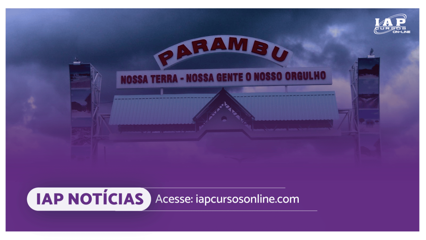 Banner de capa da notícia Prefeitura de Parambu - CE divulga Concurso Público com 114 vagas e remuneração de até R$ 6.000,00