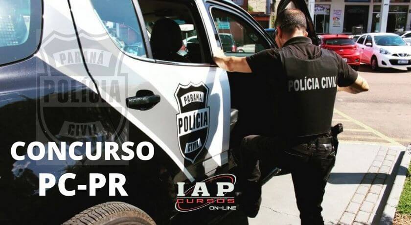 Banner de capa da notícia Concurso Polícia Civil PR: sai edital com 400 vagas imediatas