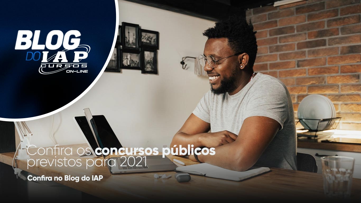 Banner de capa da notícia Confira os concursos públicos que estão previstos para 2021