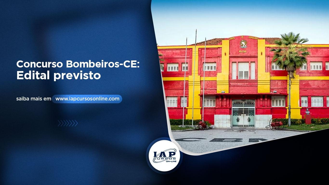 Banner de capa da notícia Concurso Bombeiros -CE: Edital previsto 