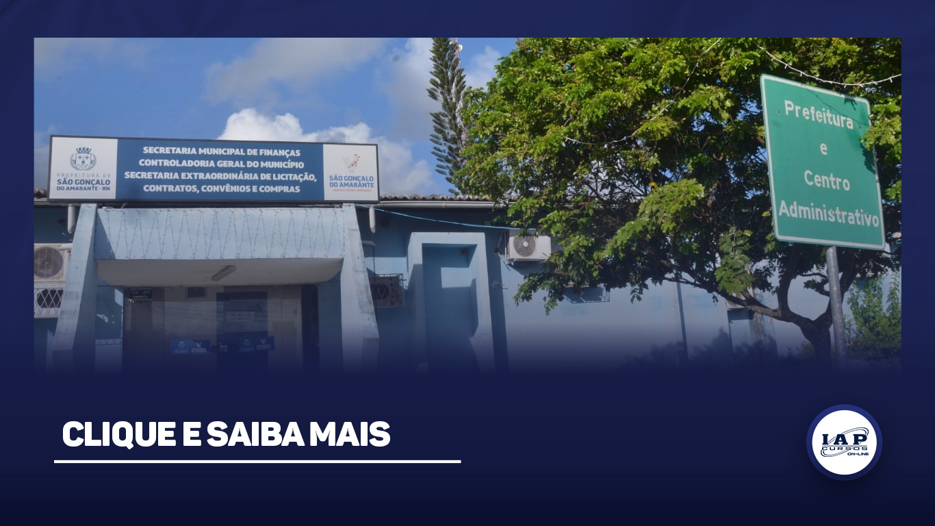 Banner de capa da notícia São Gonçalo retoma concurso e anuncia data da prova objetiva para 12 e 19 de setembro de 2021