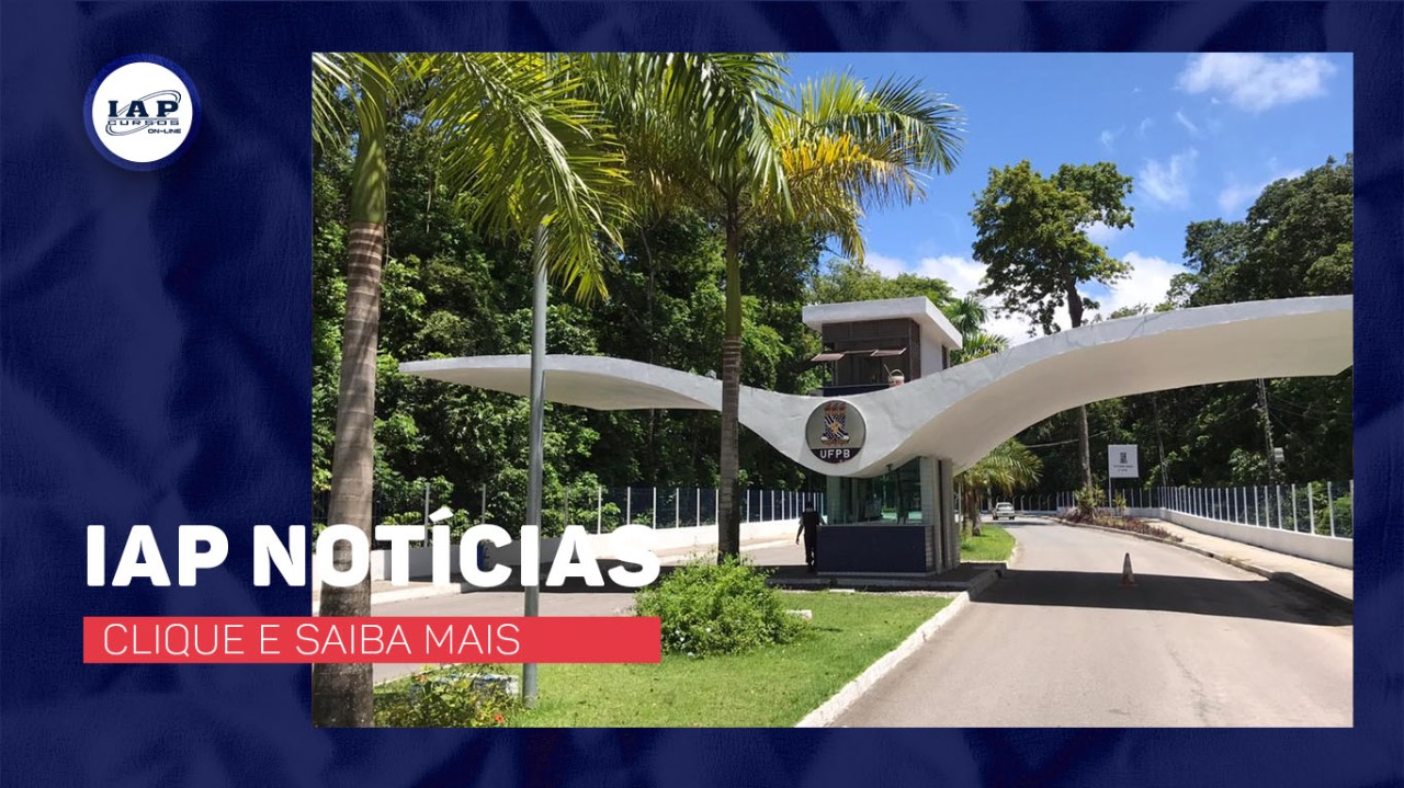 Banner de capa da notícia Concurso UFPB terá mais de 100 vagas na área de apoio em 2022.
