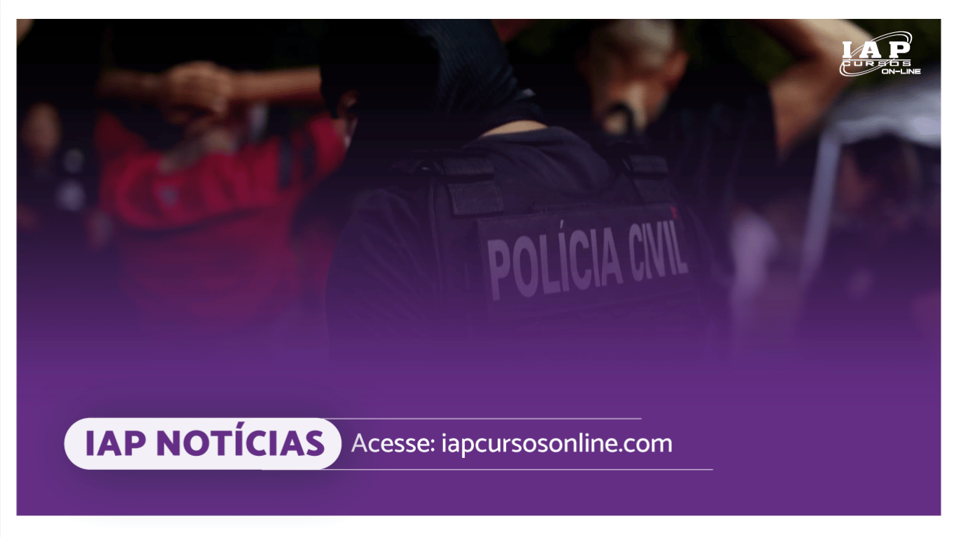Banner de capa da notícia Governador confirma que novo concurso PC CE será o primeiro da gestão