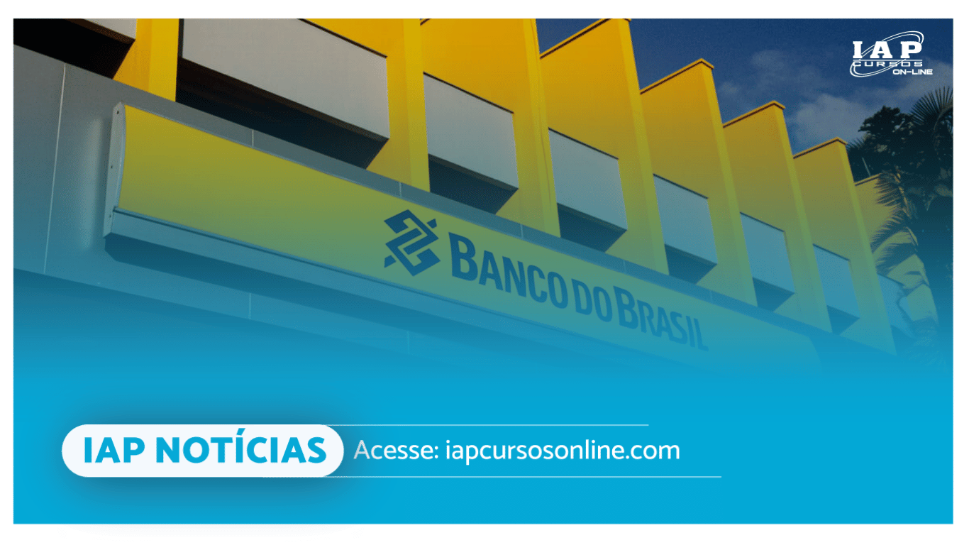 Banner de capa da notícia Concurso público Banco do Brasil: inscrições abertas até 24 de fevereiro, veja mais detalhes.