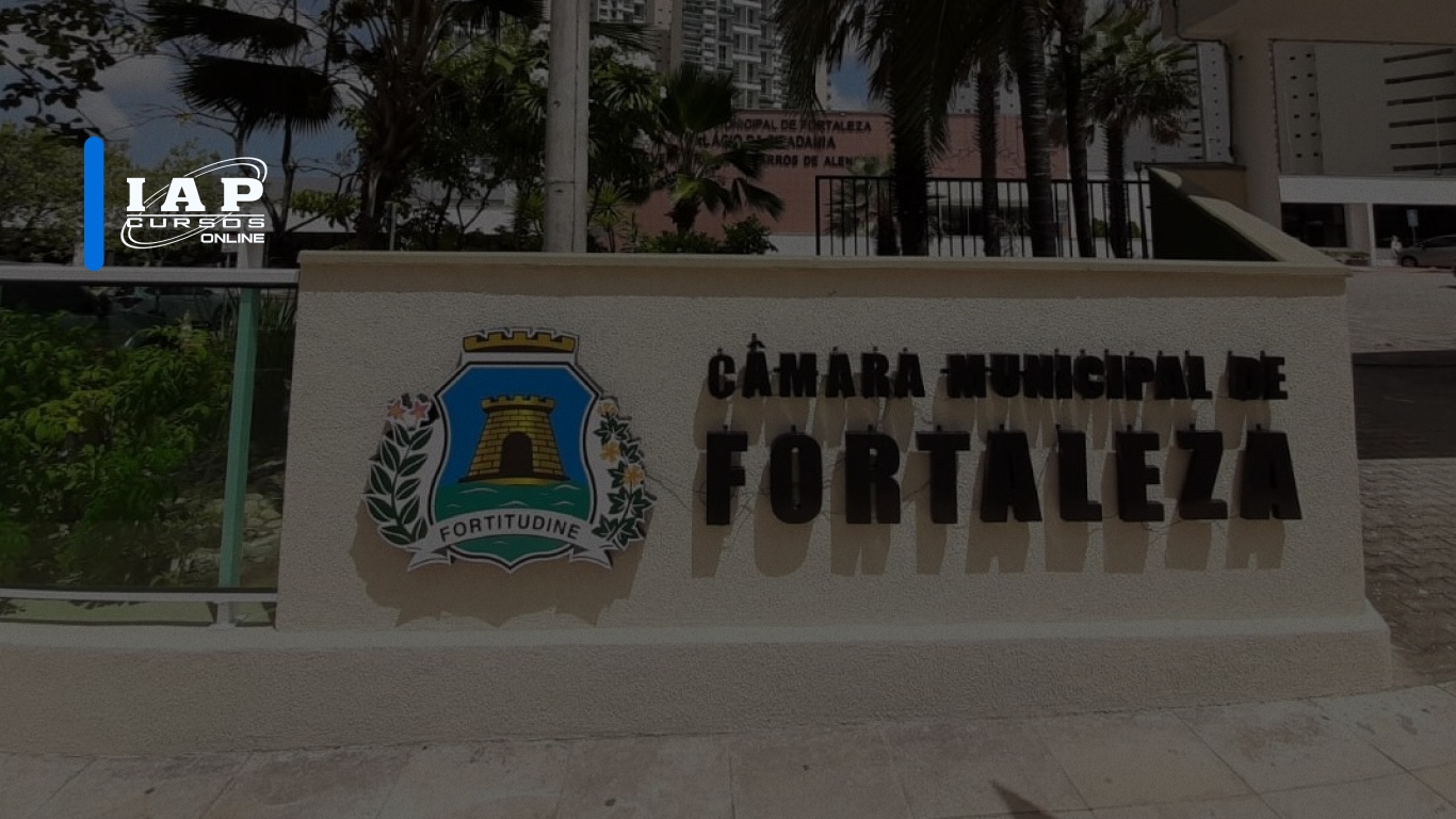 Banner de capa da notícia Edital Câmara de Fortaleza publicado com 78 vagas + 321 CR!