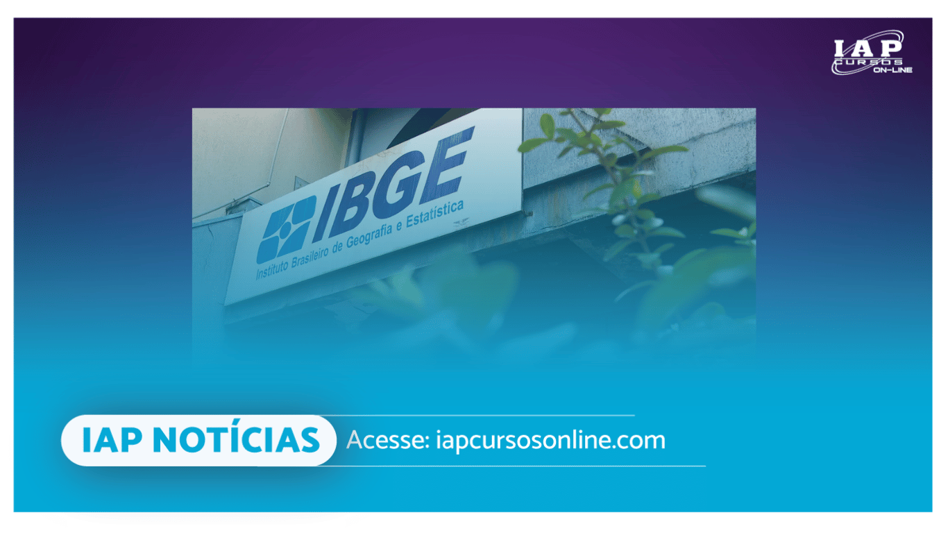 Banner de capa da notícia Concurso público para temporários do IBGE tem inscrições reabertas