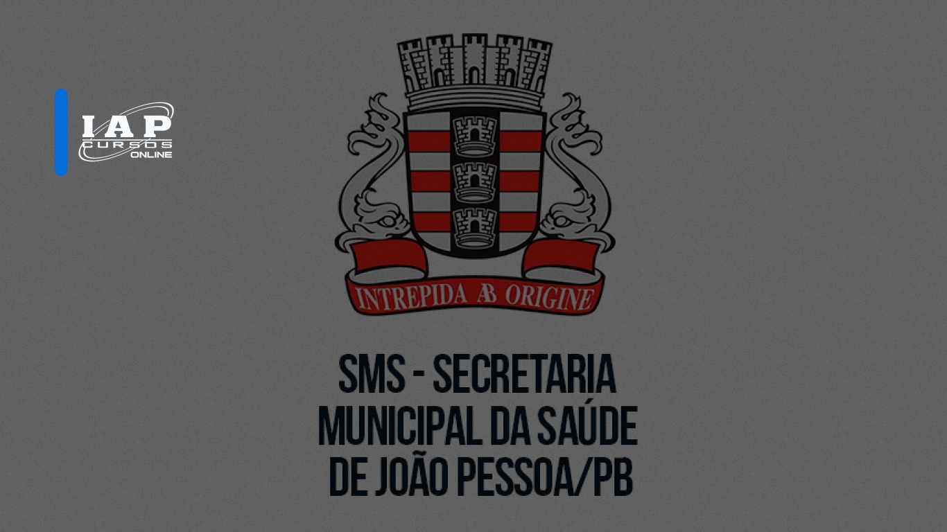 Banner de capa da notícia Concurso SMS João Pessoa: secretário anuncia novo certame!