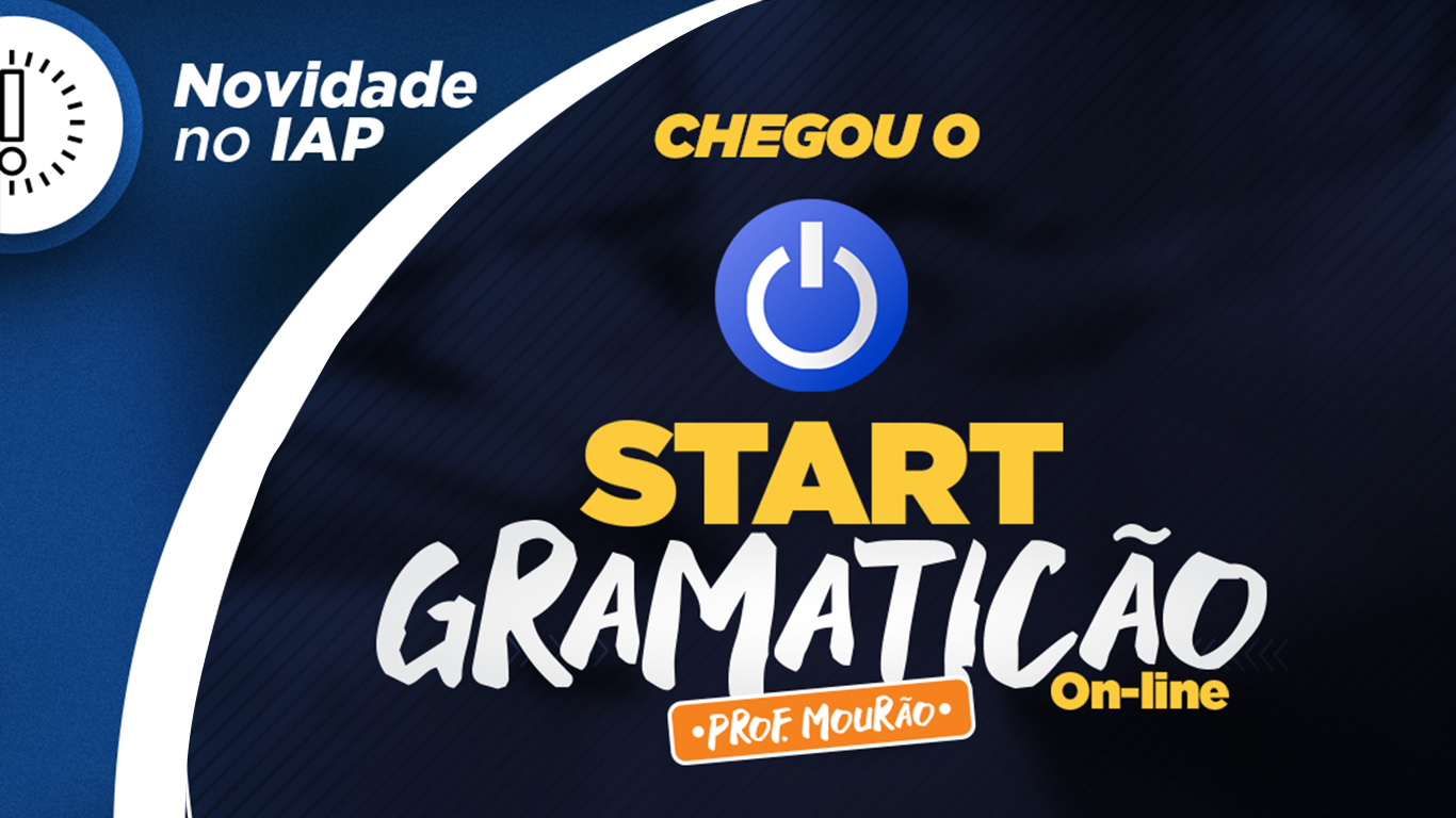 Banner de capa da notícia Chegou o Gramaticão On-line: o melhor curso de português para concursos