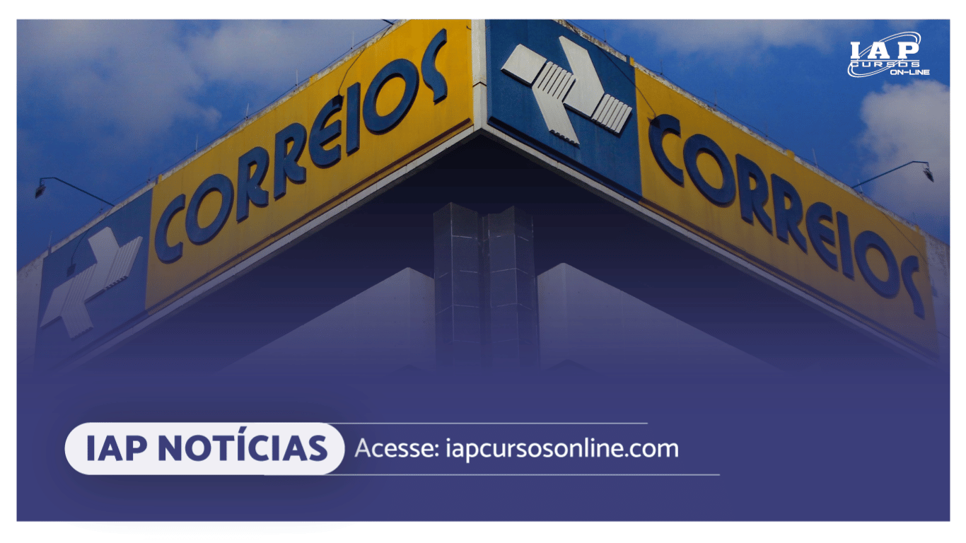 Banner de capa da notícia Concurso público Correios 2023: conheça os cargos e salários de ingresso