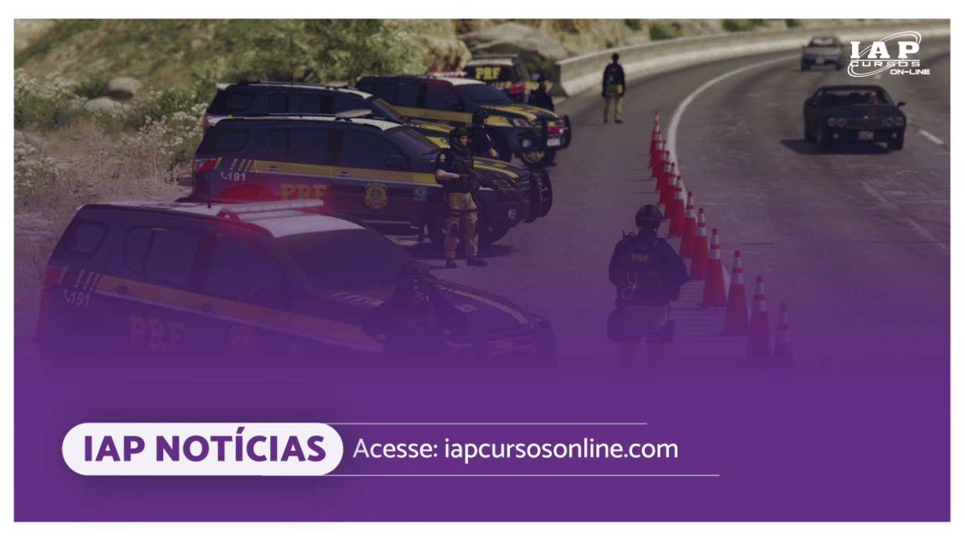 Banner de capa da notícia Novos concursos da PRF estão solicitados. Veja quais os salários para níveis médio e superior