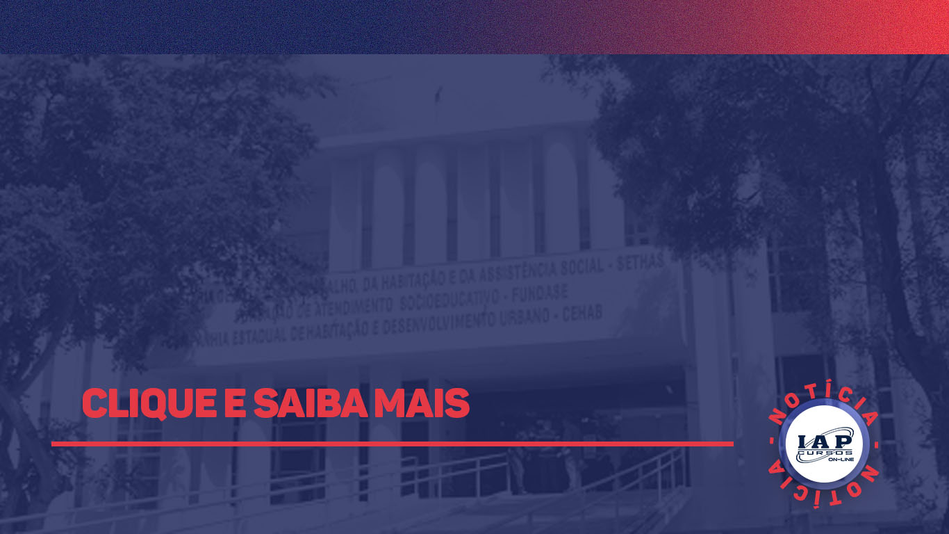 Banner de capa da notícia Concurso Fundase  AOCP é empresa escolhida para banca organizadora do concurso público.