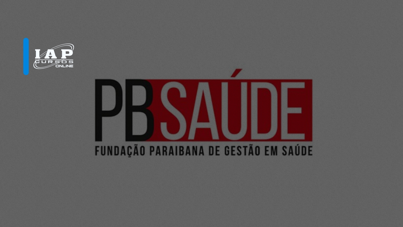 Banner de capa da notícia Concurso Fundação PB Saúde: governador estuda novo edital!