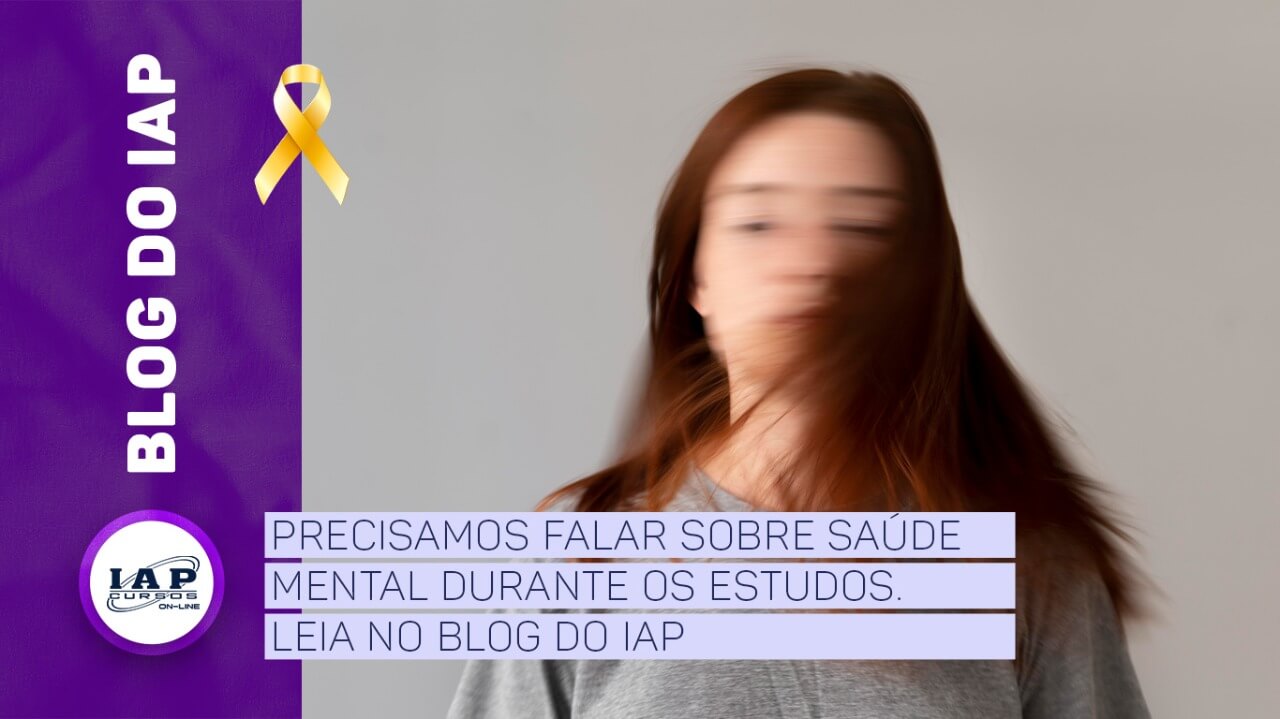 Banner de capa da notícia Precisamos falar sobre saúde mental durante os estudos