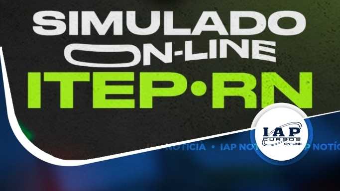 Banner de capa da notícia Participe do simulado do ITEP-RN - É on-line e gratuito.