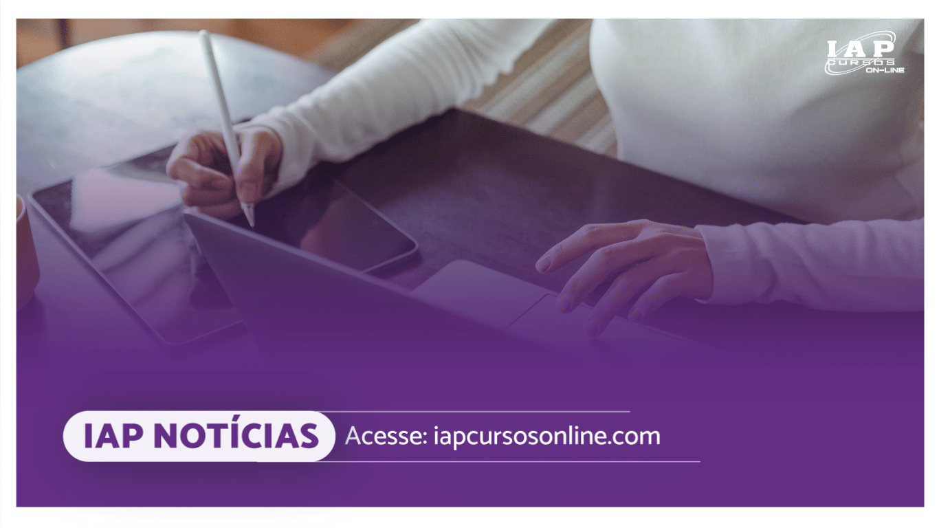 Banner de capa da notícia É aberto processo seletivo para preenchimento de 01 vaga na monitoria do IAP Cursos On-line