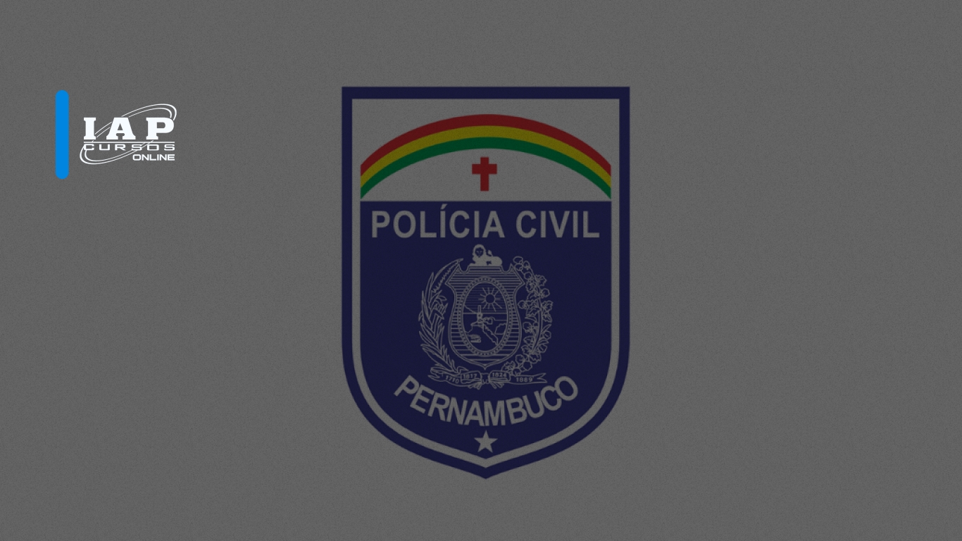Banner de capa da notícia Edital do concurso PC PE será publicado no dia 29/12!
