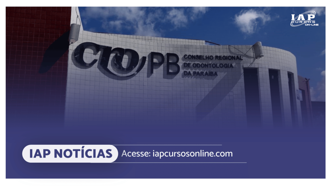 Banner de capa da notícia Concurso CRO PB: sai edital com 150 vagas. Níveis médio e superior!