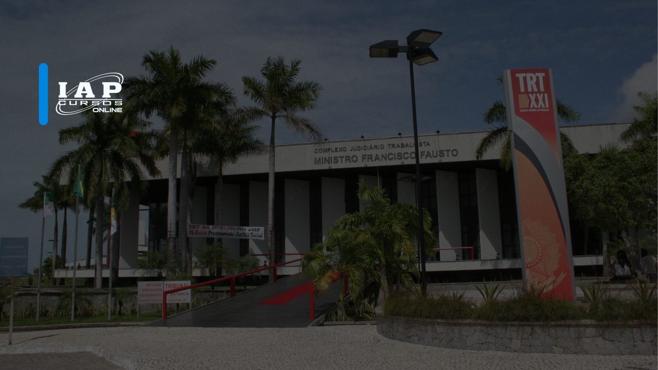 Banner de capa da notícia Concurso TRT RN tem requisitos retificados; veja o que mudou!