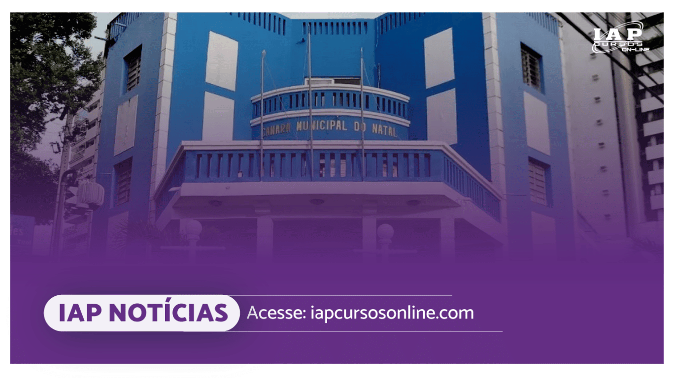 Banner de capa da notícia Concurso público da Câmara Municipal de Natal tem comissão organizadora formada
