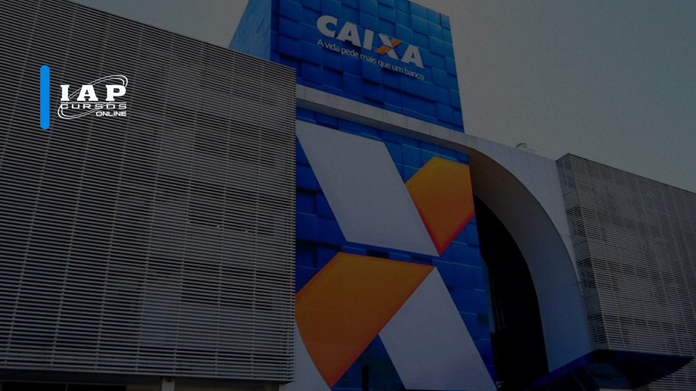 Banner de capa da notícia Concurso público Caixa: instituição conta com orçamento e planejamento para dois editais!