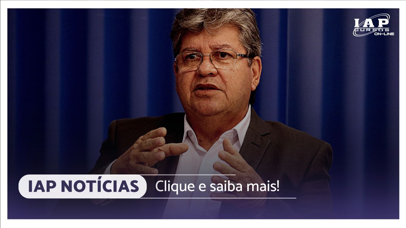 Banner de capa da notícia Concurso Público na Paraíba: governador da Paraíba, João Azevêdo, confirma que SEE deverá contar com mil vagas para professores em 2023.