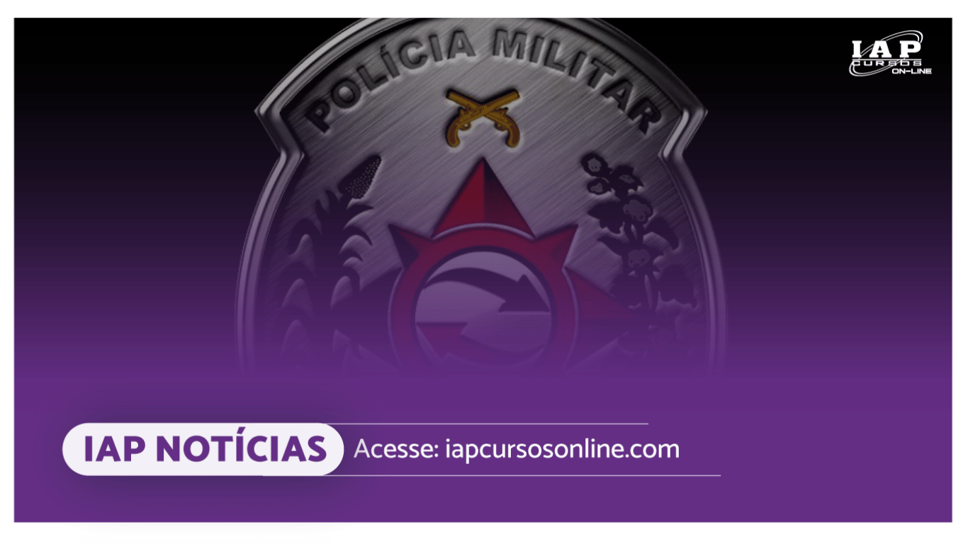 Banner de capa da notícia Concurso público PM PB: 900 vagas e provas em agosto, prevê Comandante-Geral