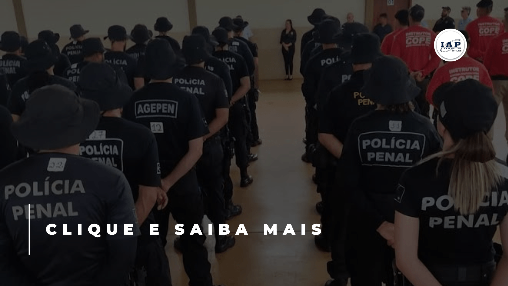 Banner de capa da notícia Concurso público Polícia Penal CE: banca organizadora preliminarmente definida.