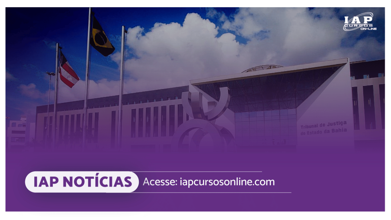 Banner de capa da notícia Com banca definida e edital iminente, concurso TJ BA muda comissão