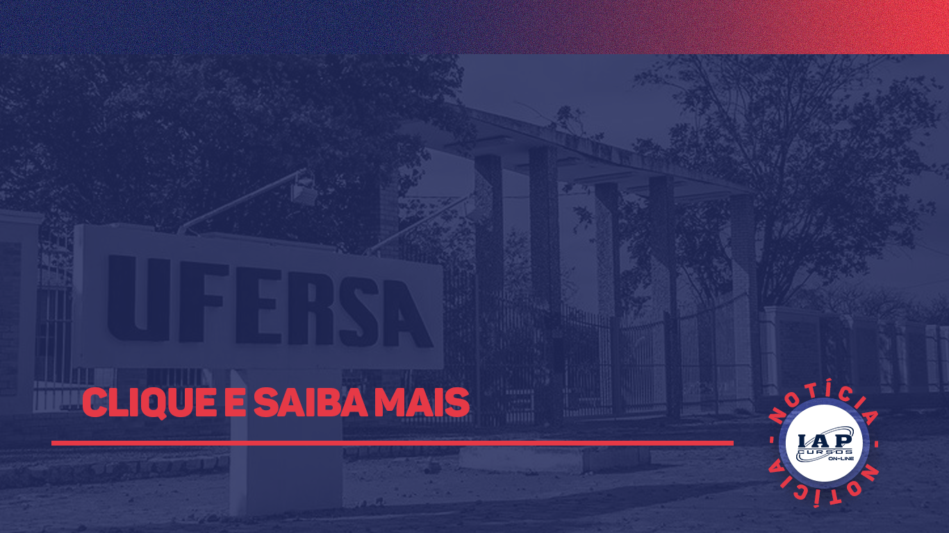 Banner de capa da notícia UFERSA divulga concurso público com 9 vagas e remuneração de até R$ 9.618,18.