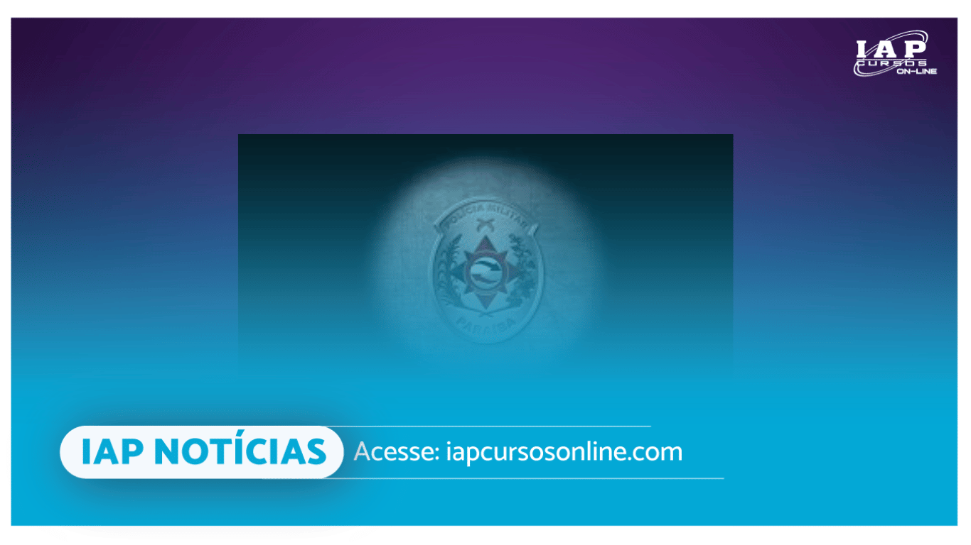 Banner de capa da notícia Concurso PM e Bombeiros PB: sai edital com oferta de 1.100 vagas