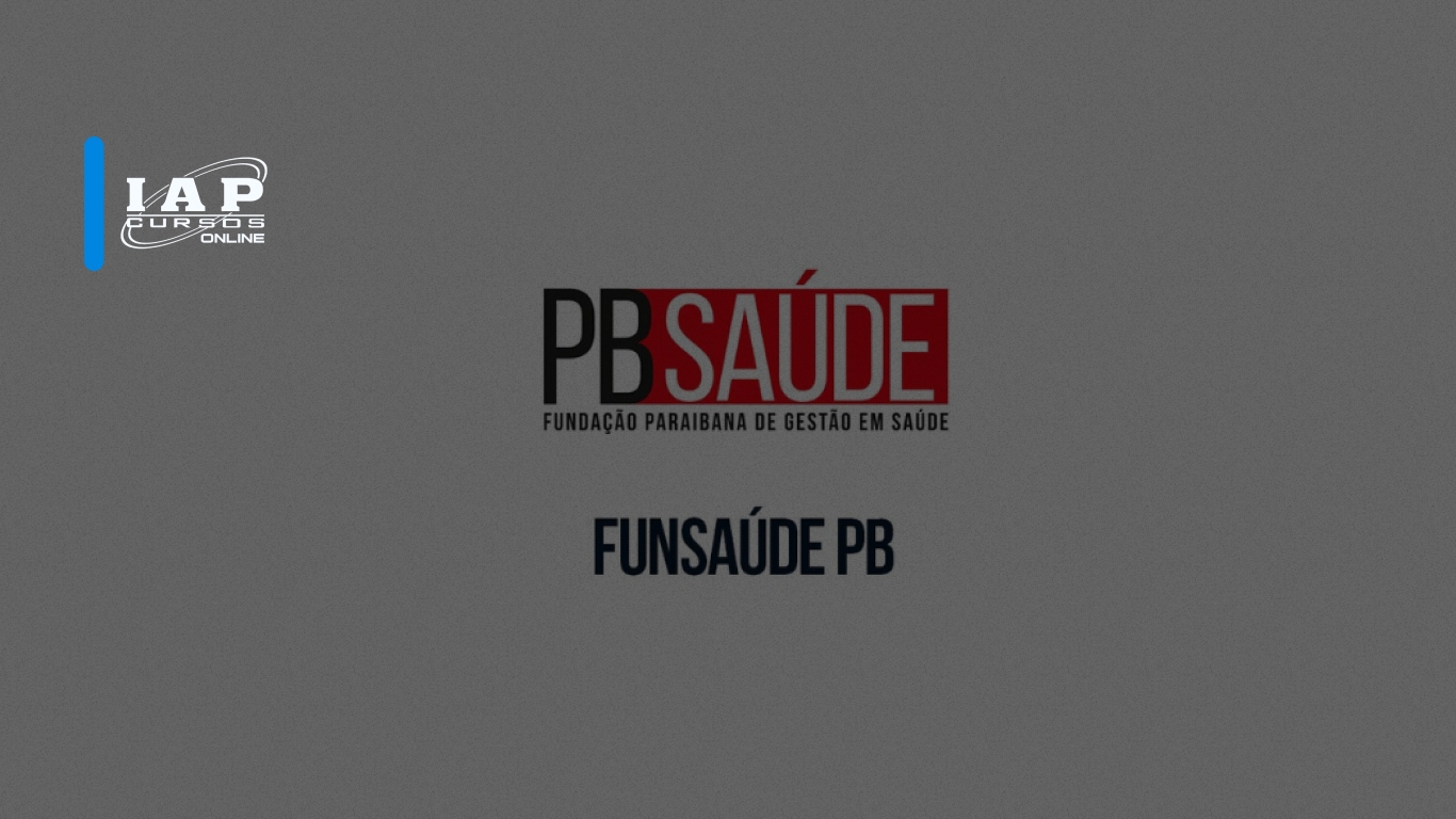 Banner de capa da notícia Concurso PB Saúde: comissão formada para novo edital!