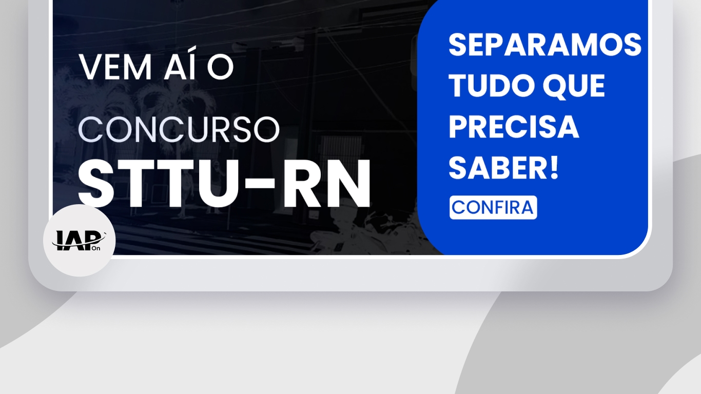 Banner de capa da notícia Concurso STTU Natal: Oportunidade à vista!