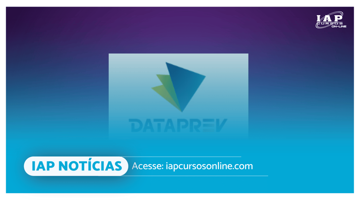 Banner de capa da notícia DATAPREV divulga concurso público com 219 vagas e remuneração de até R$ 8.747,61. Vagas para o RN