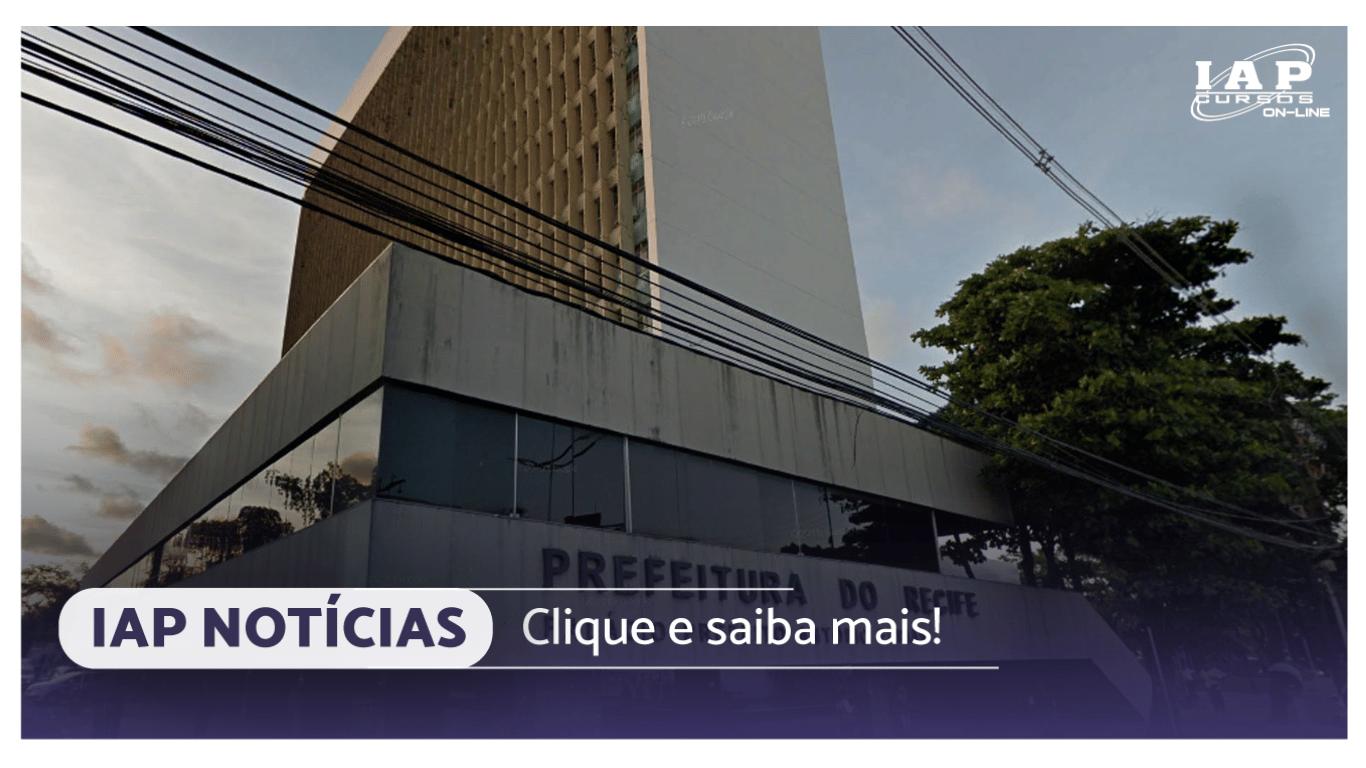 Banner de capa da notícia Concurso SME Recife PE tem edital com mil vagas em finalização