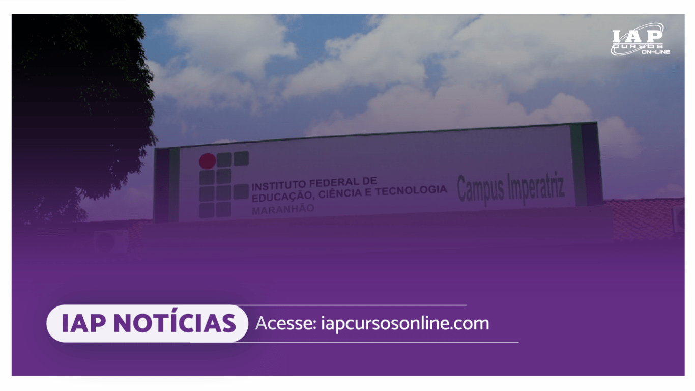Banner de capa da notícia Concurso IFMA publica edital com 55 vagas em vários cargos