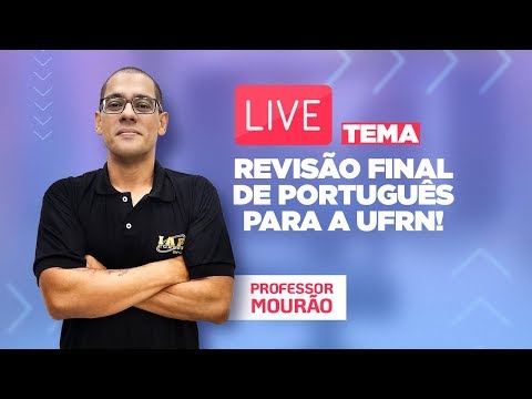 Banner de capa do material gratuito REVISÃO FINAL DE PORTUGUÊS PARA UFRN!