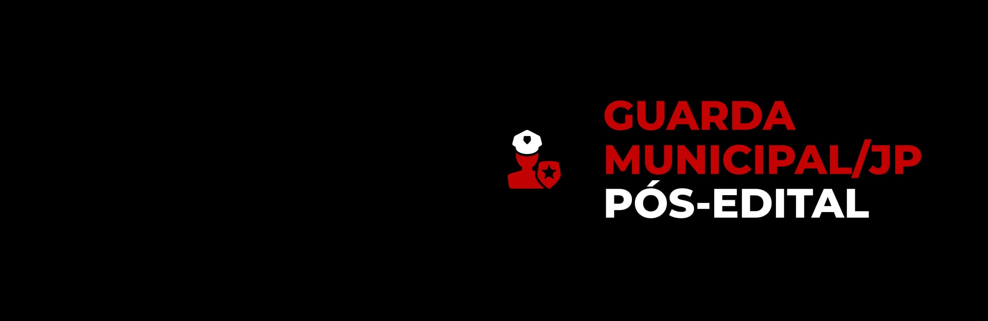 Banner do curso Guarda Municipal João Pessoa/PB: Turma completa Pós-edital