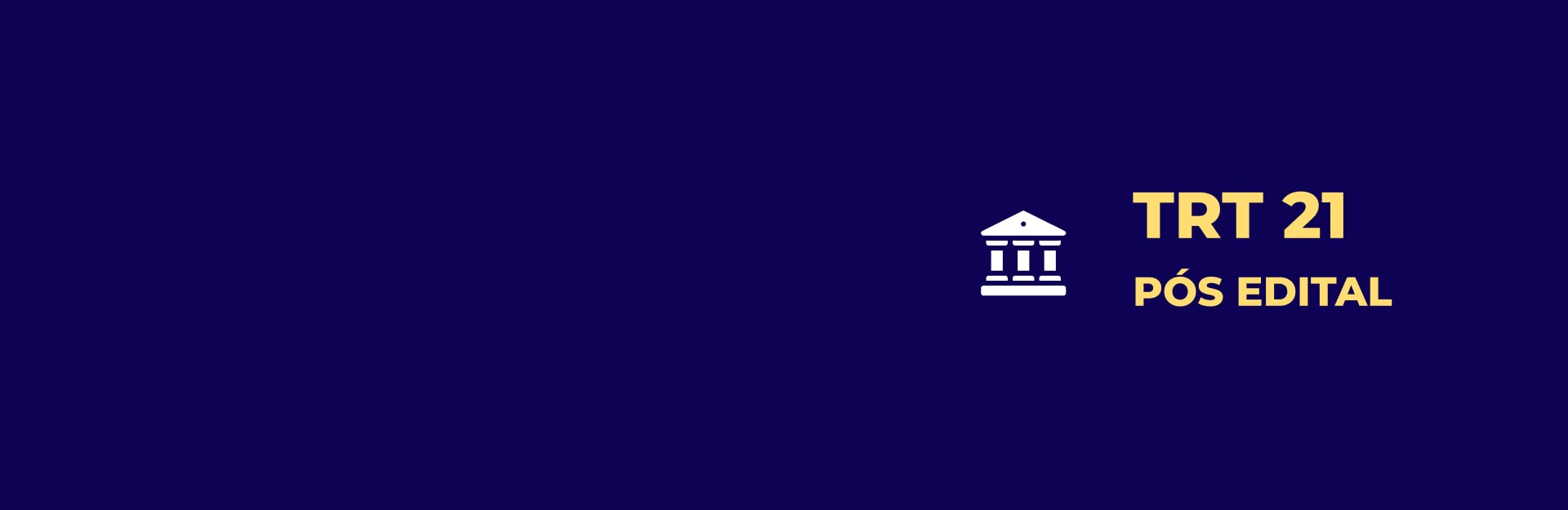 Banner do curso TRT 21 (RN): Base para todos os cargos - Teórico