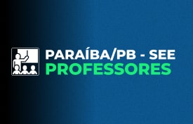 Banner com arte do curso: SEE (Professores) Paraíba - Base para todos os cargos (pós-edital)